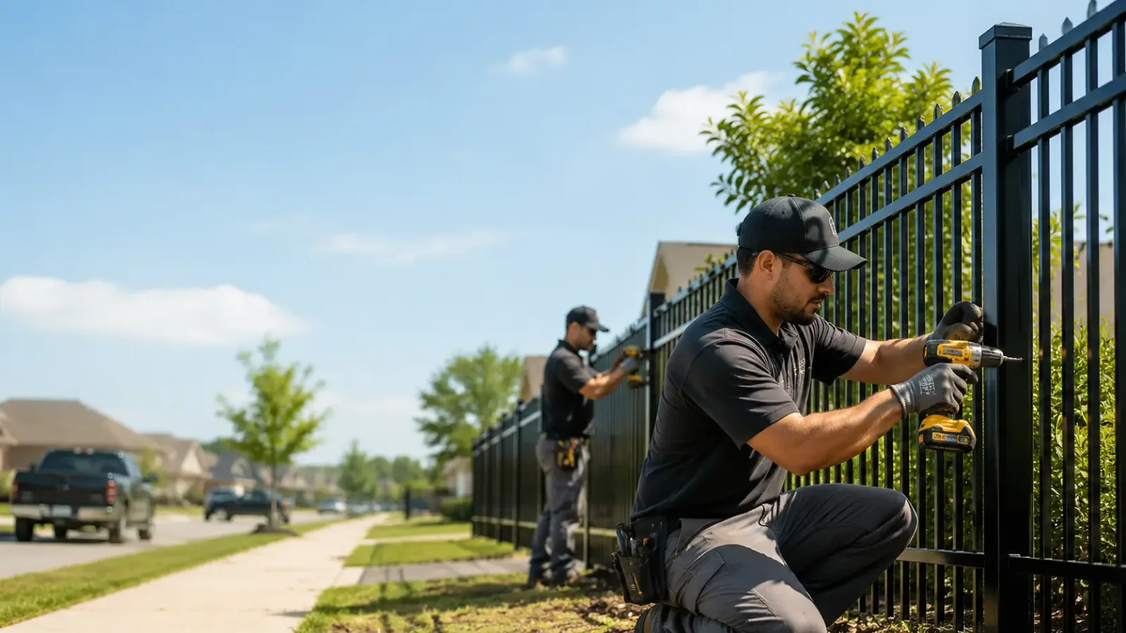 Metal Fence Installation in Rowland, NC